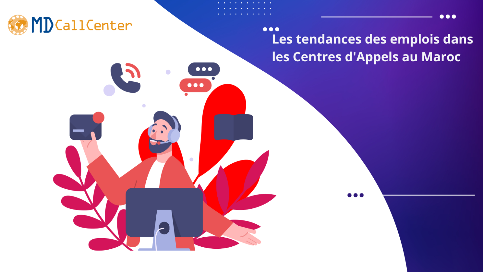 Les tendances des emplois dans les Centres d’Appels au Maroc